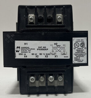 HAMMON - PH350AP - 350VA 600V-120/240V Control Transformer Product Image